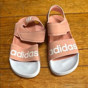 Adidas Women's Pink Neoprene Slides